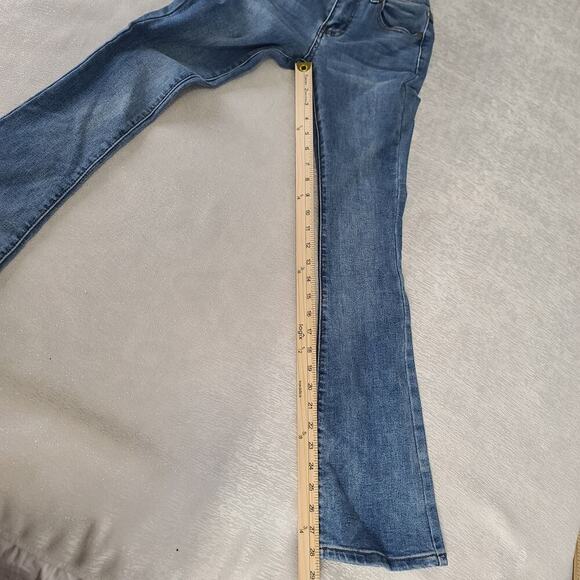 Lovesoho jeans Size 00 flare leg Y2K vies with big back pocket - Picture 4 of 7